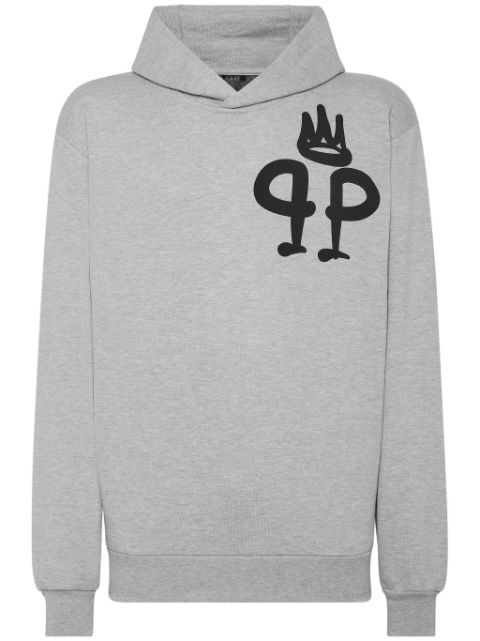 Philipp Plein logo-print hoodie Men