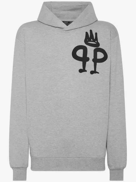 Philipp Plein hættetrøje med logotryk