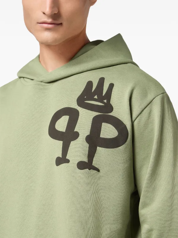Philipp Plein King Hoodie Green FARFETCH VN