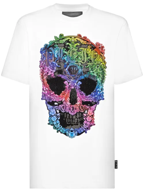 T-shirt SS Baroque Skull - Philipp Plein - Modalova