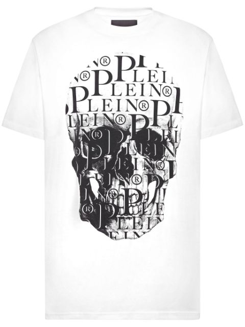 Philipp Plein skull-print cotton T-shirt Men