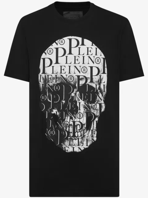 Philipp Plein T-Shirt mit Totenkopf-Print