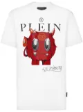 Philipp Plein SS Crystal Monster T-shirt - White
