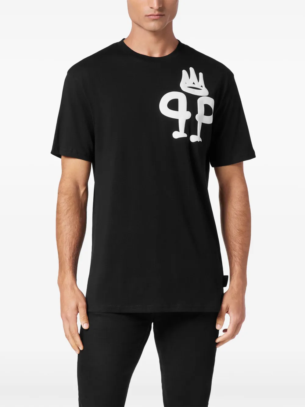 Philipp Plein King Plein T-shirt Zwart