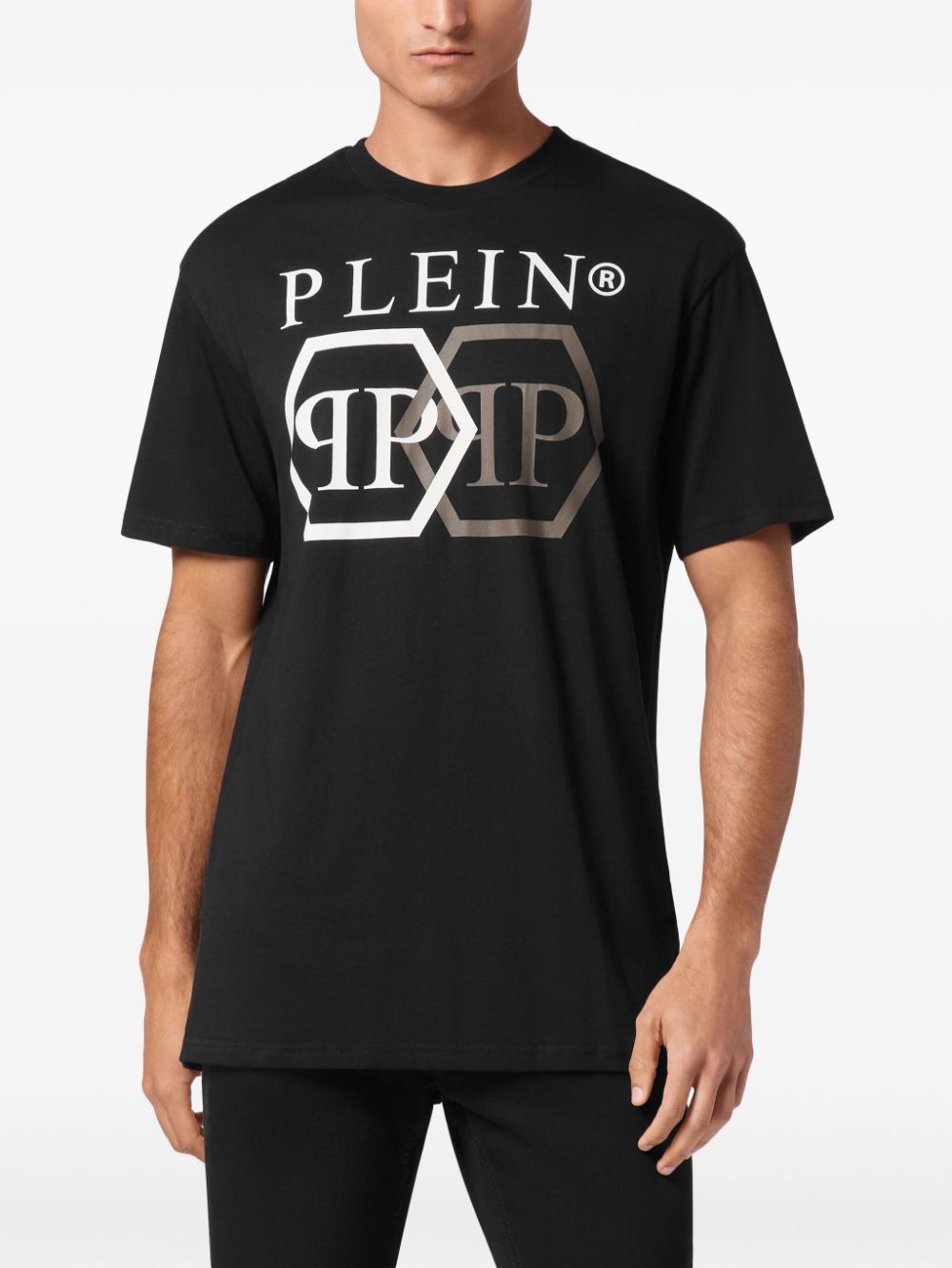 Philipp Plein SS Stones Hexagon T-shirt Men