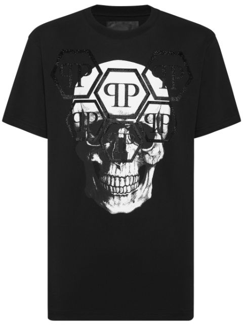 Philipp Plein SS Stones Skull t-shirt Men