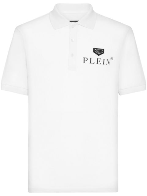 Philipp Plein logo-print cotton polo shirt Men