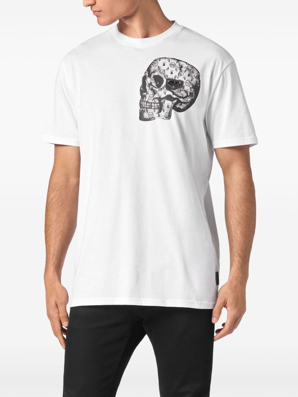 Philipp Plein skull-print cotton T-shirt Men