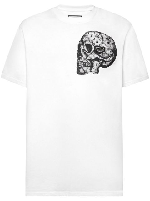 Philipp Plein skull-print cotton T-shirt Men