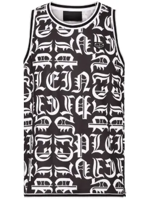 PHILIPP PLEIN♡スカル♡ノースリーブタンクトップ♡ブラック♡美品 Philipp Plein ノースリーブ メンズ通販 - FARFETCH