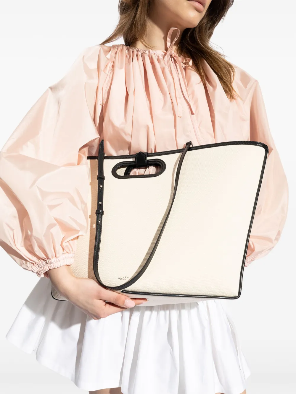 Alaïa large Folded canvas tote bag | Image 2