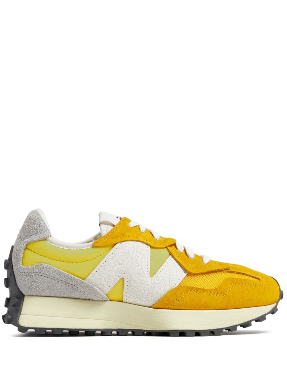 New Balance 327 lace-up sneakers Yellow