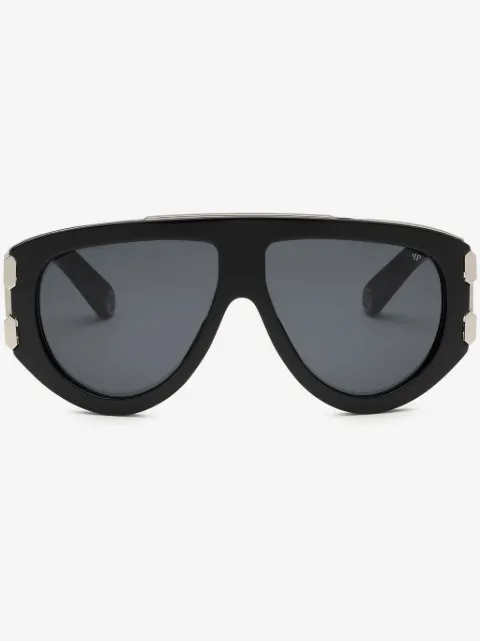 Philipp Plein Eyewear Plein Eagle pilot-frame sunglasses