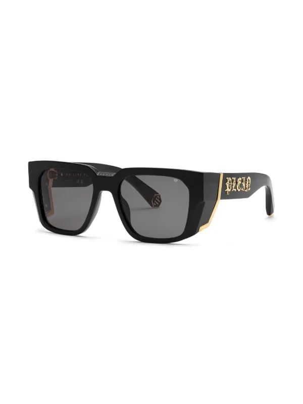 Philipp Plein Eyewear Plein Master Sunglasses | Black | FARFETCH display picture 1
