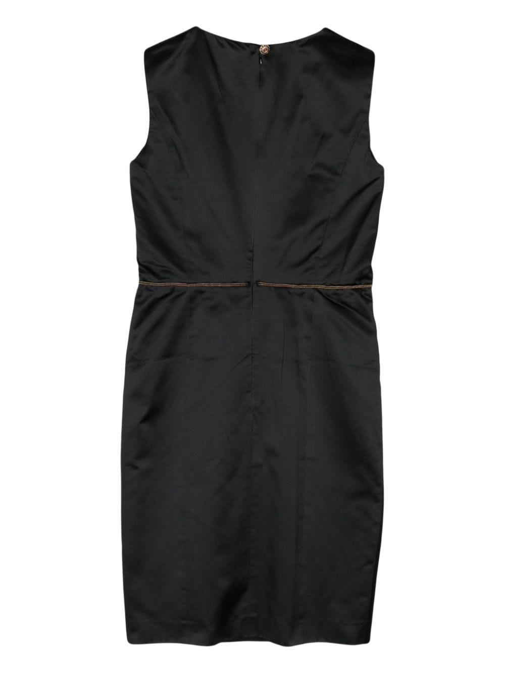 CHANEL Pre-Owned 2000s ruched silk dress - Zwart