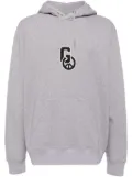 Givenchy graphic-print cotton hoodie - Grey