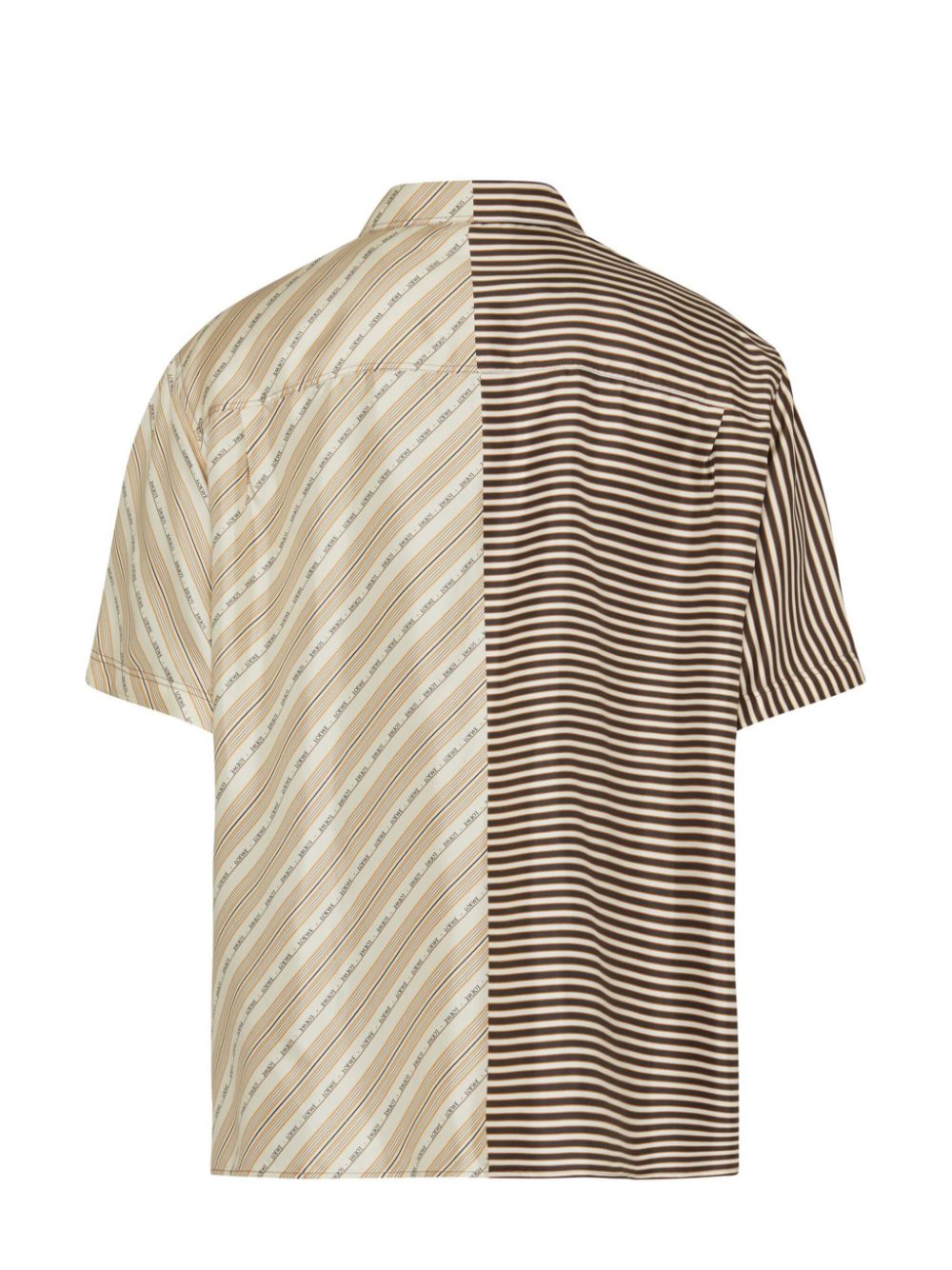 LOEWE Short sleeve shirt in silk - Bruin