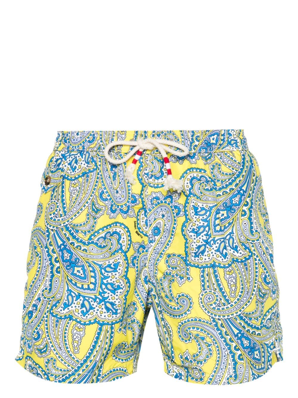 MC2 Saint Barth paisley-print swim shorts Geel