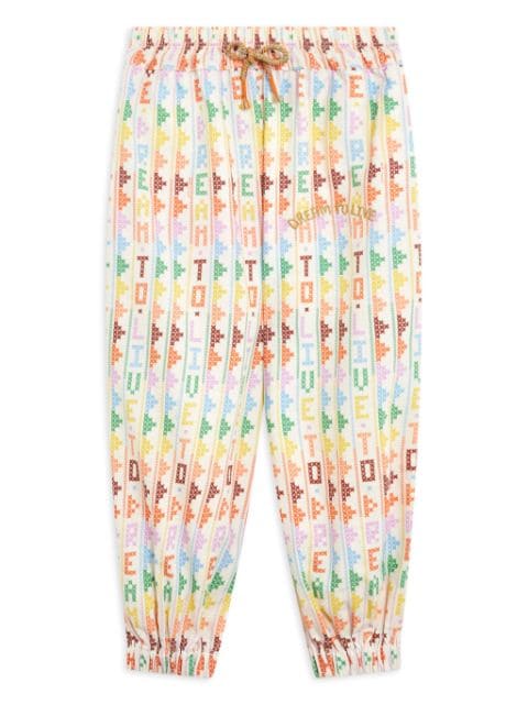 FARM Rio graphic-print tapered trousers