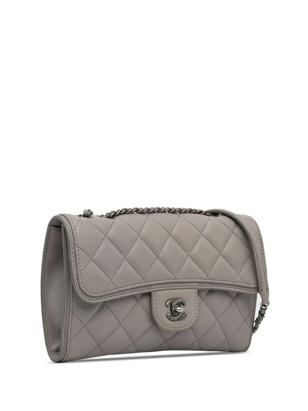 Affordable HOT SALE CHANEL 2013-2014 Mini Lambskin Flap crossbody bag Women