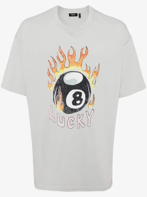 FIVE CM graphic-print cotton T-shirt