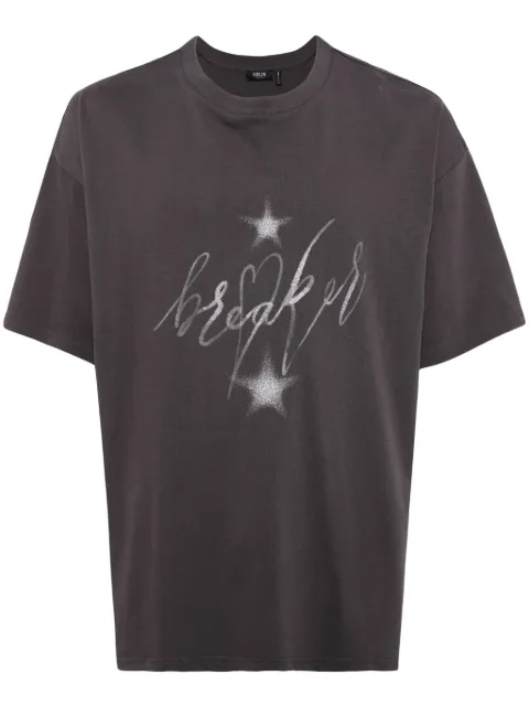 FIVE CM glitter-star cotton T-shirt