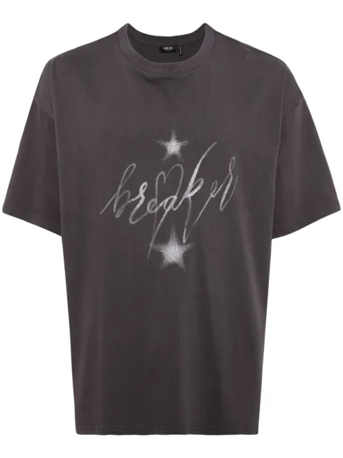 T-shirt en coton à motif étoile pailleté - FIVE CM - Modalova
