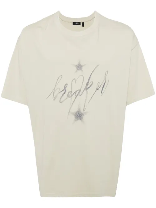 T-shirt imprimé à paillettes - FIVE CM - Modalova