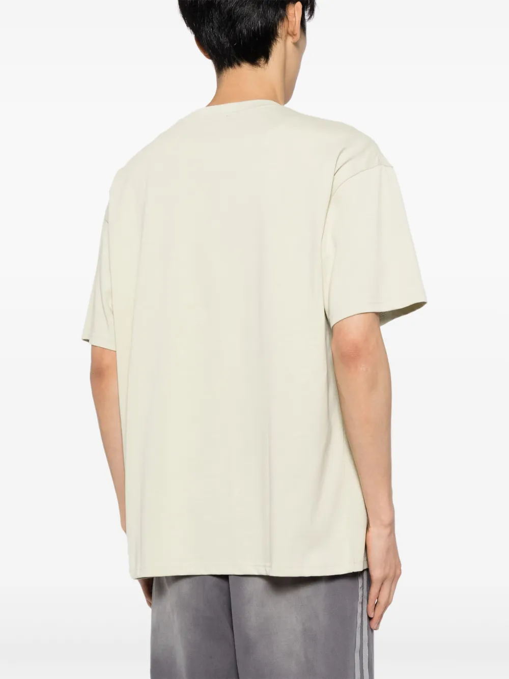 FIVE CM T-shirt met grafische print en glitterdetail Groen