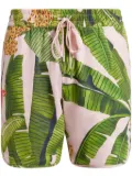 FARM Rio Banana Leaves shorts - Pink