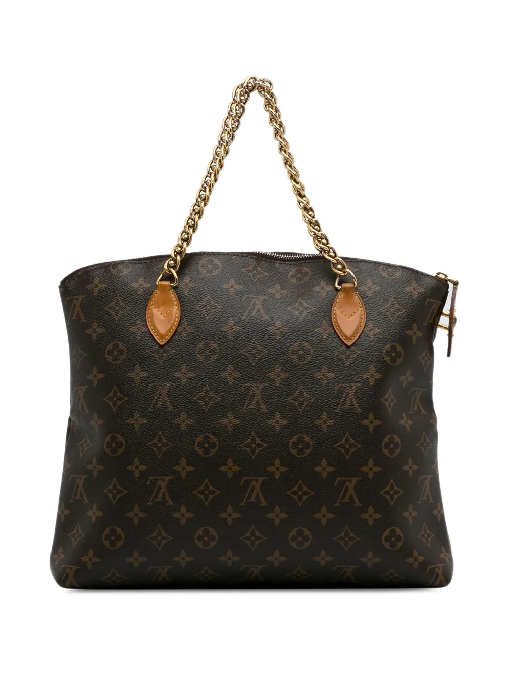 Louis Vuitton Pre Owned 2013 Monogram Lockit Chain MM Handtasche Braun FARFETCH DE