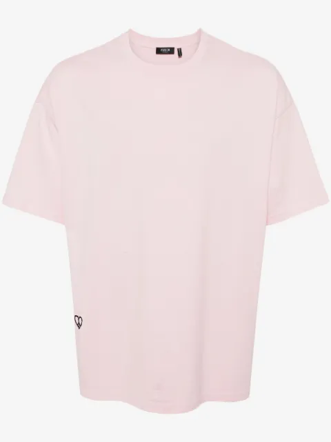 FIVE CM heart-patch cotton T-shirt