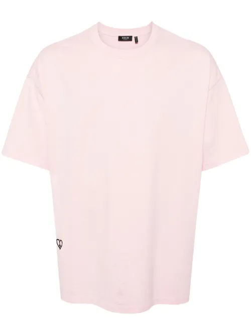 T-shirt en coton à patch cœur - FIVE CM - Modalova
