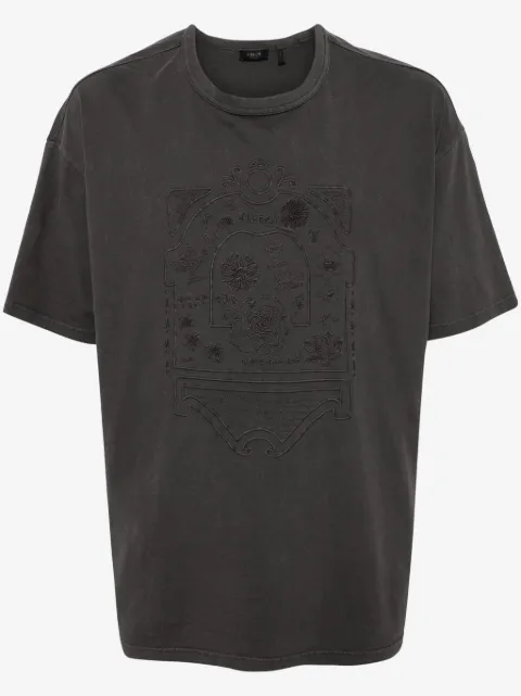 FIVE CM embroidered-design cotton T-shirt