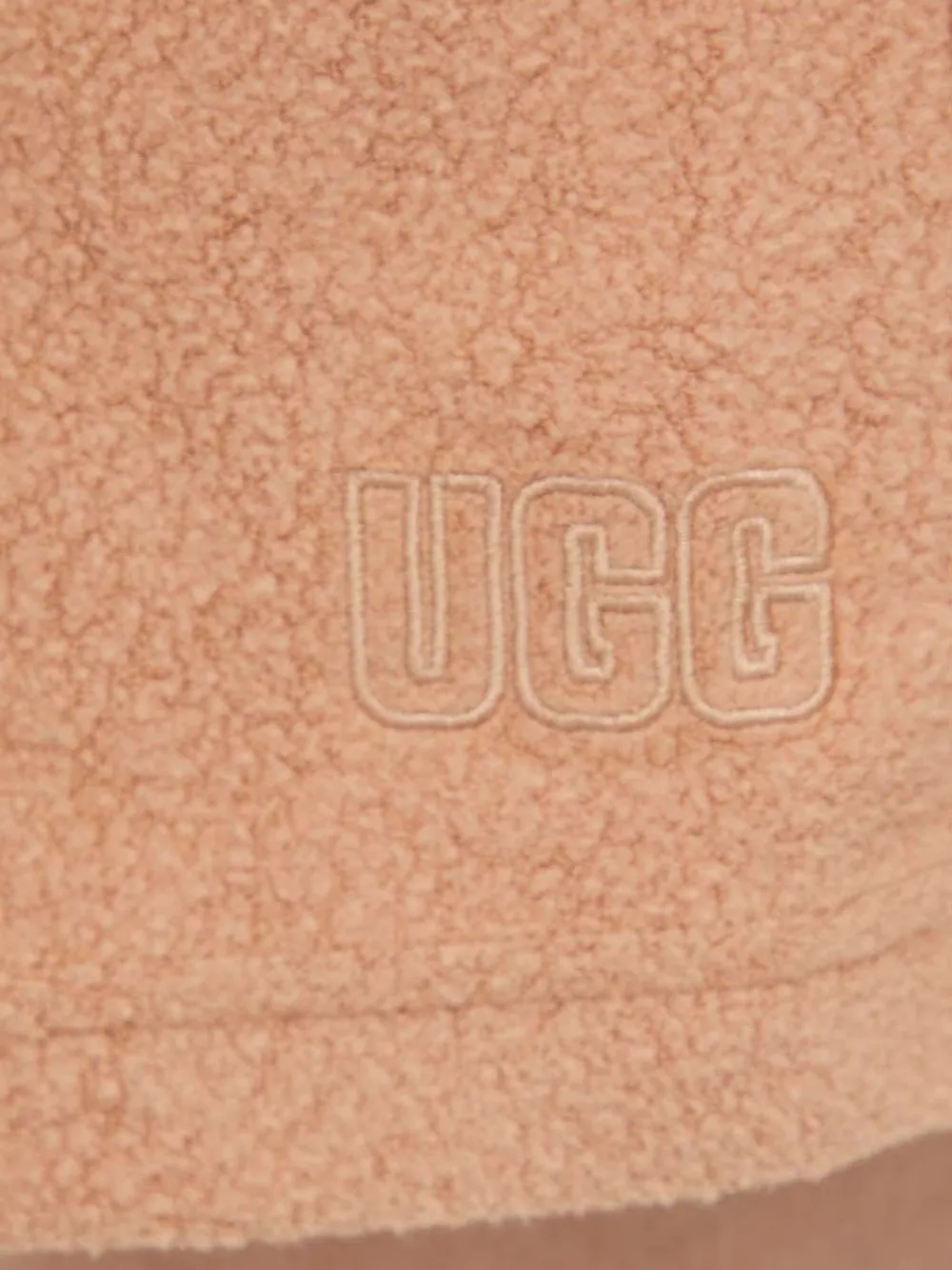 Ugg Hooded Lace-up Mini Dress In Neutral