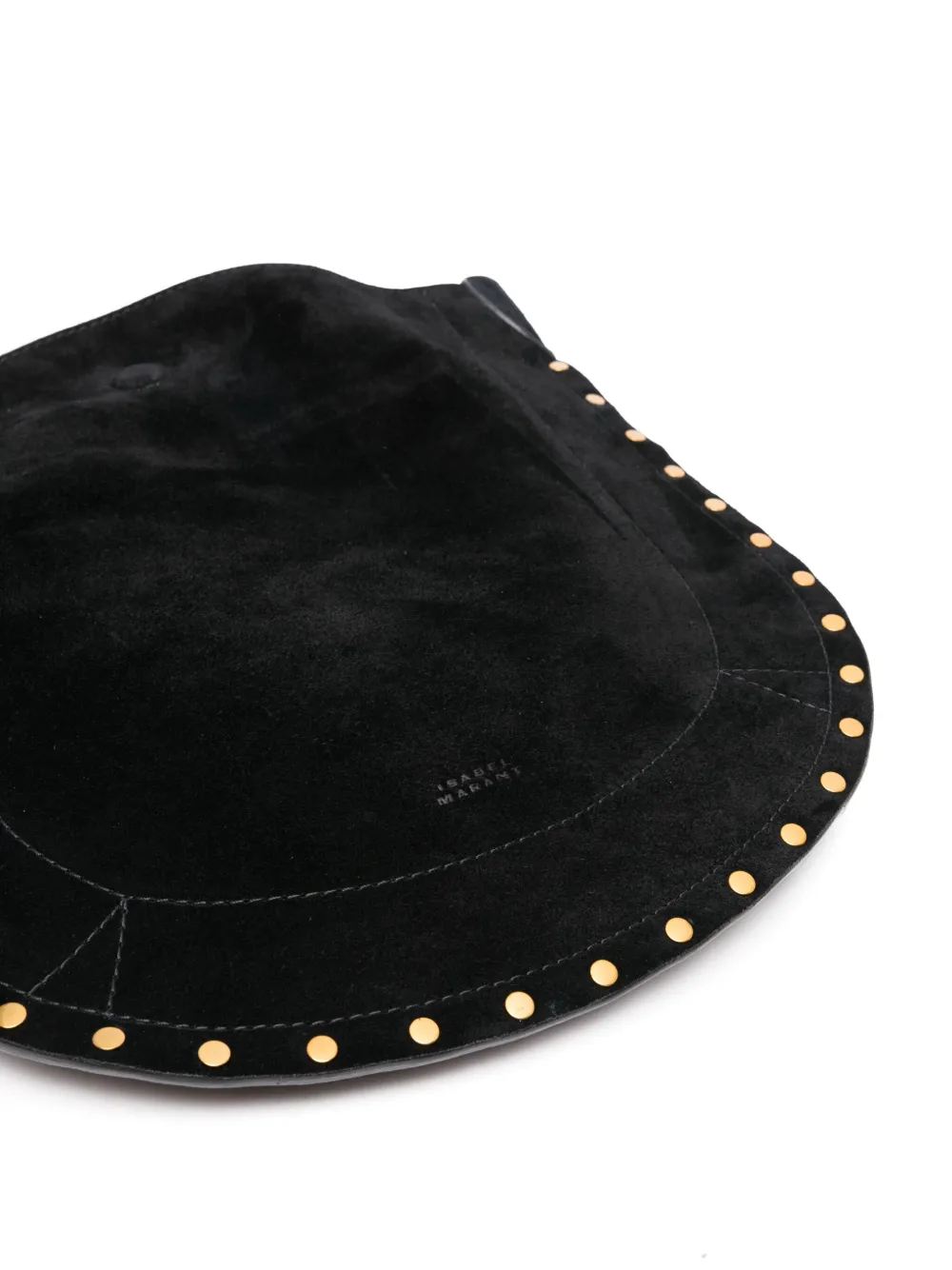 Isabel Marant Oskan Moon Shoulder Bag In Black