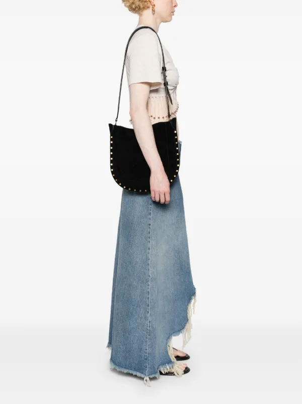【関税込み】Isabel Marant \"Oskan Moon\" shoulder bag Oskan Moon Bag Woman cognac | ISABEL MARANT Official online