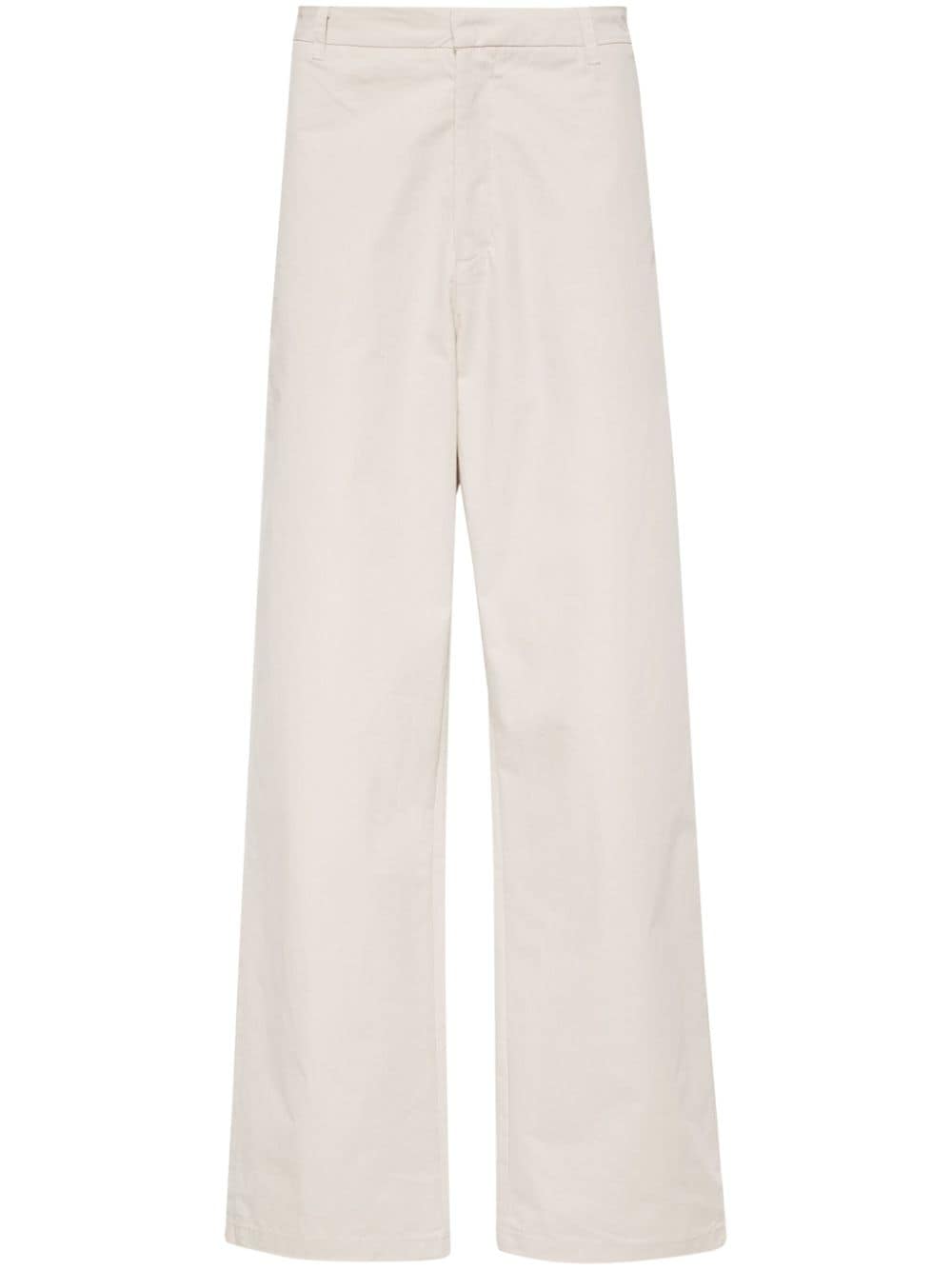 Peter straight-leg ripstop trousers