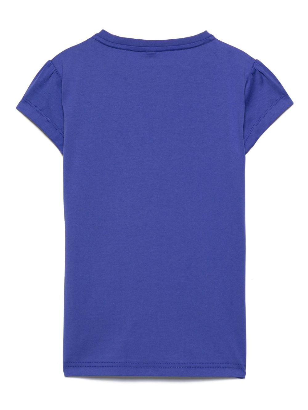 Ferrari Kids raised logo-detail cotton T-shirt - Blauw