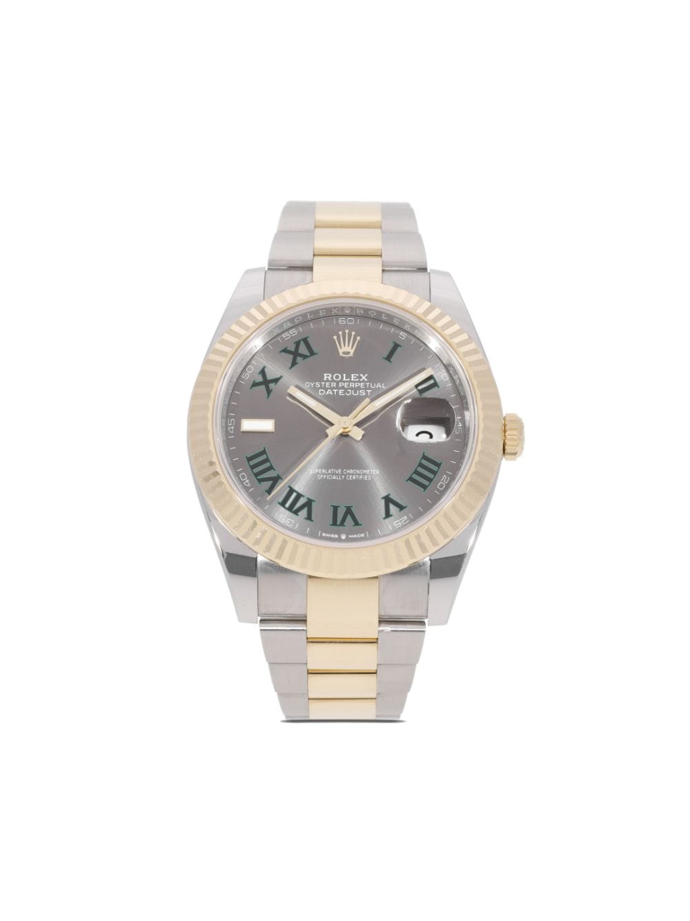 Pre-owned Rolex 2024  Datejust 41mm In Silver