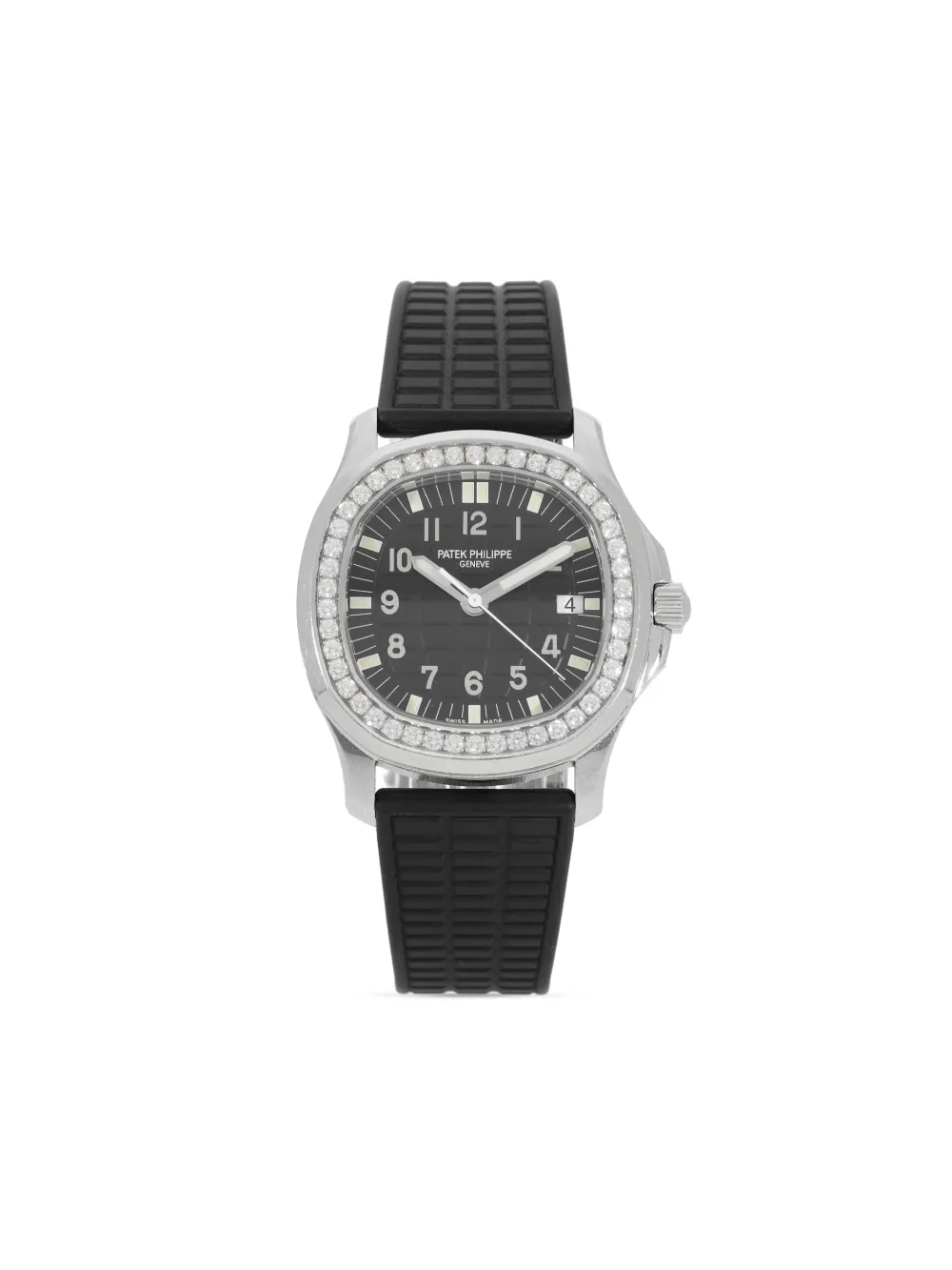 Pre-owned Patek Philippe  Aquanaut Luce 36mm In Black
