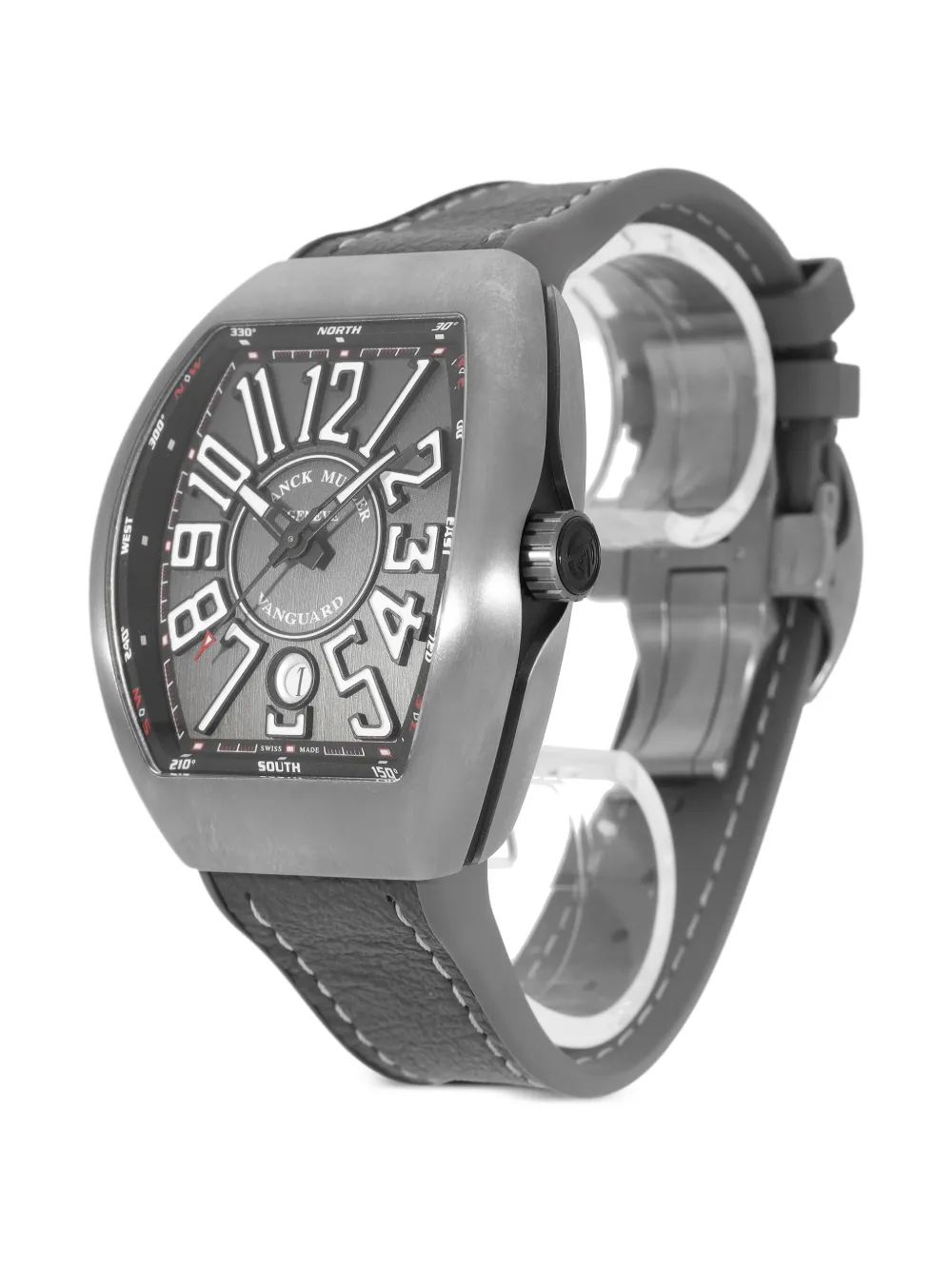 Pre-owned Franck Muller 2023  Vanguard 45mm In Silver