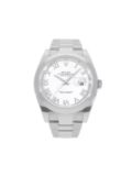 Rolex 2022 pre-owned Datejust 41mm - White