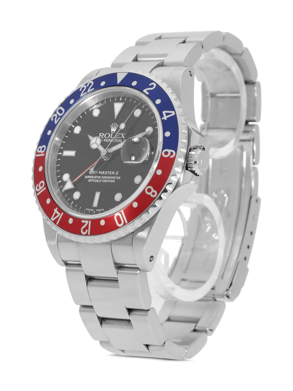 Pre-owned Rolex Gmt-masterii 40mm In Black