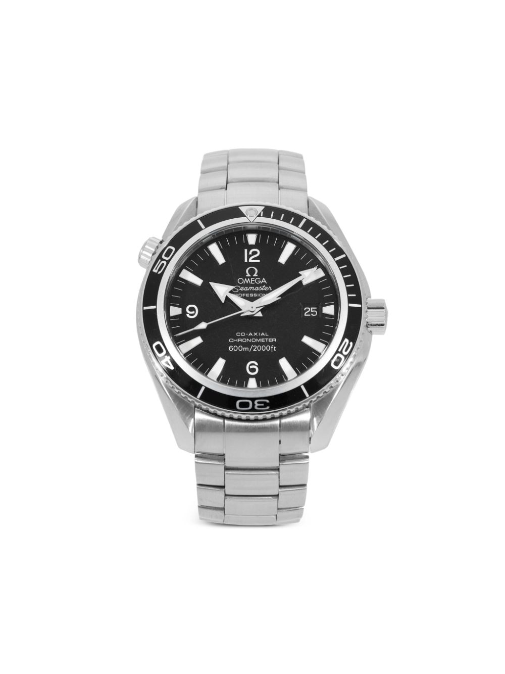 Pre-owned Omega 2006  Seamaster Planet Ocean 42mm In Black
