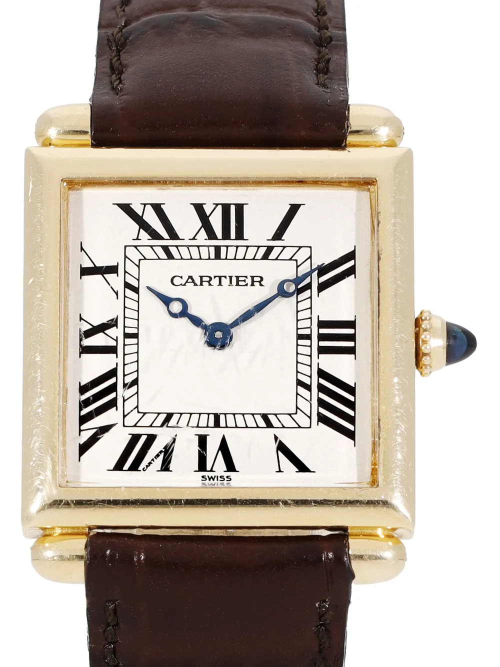Cartier Pre-owned Tank horloge 26 mm - Wit