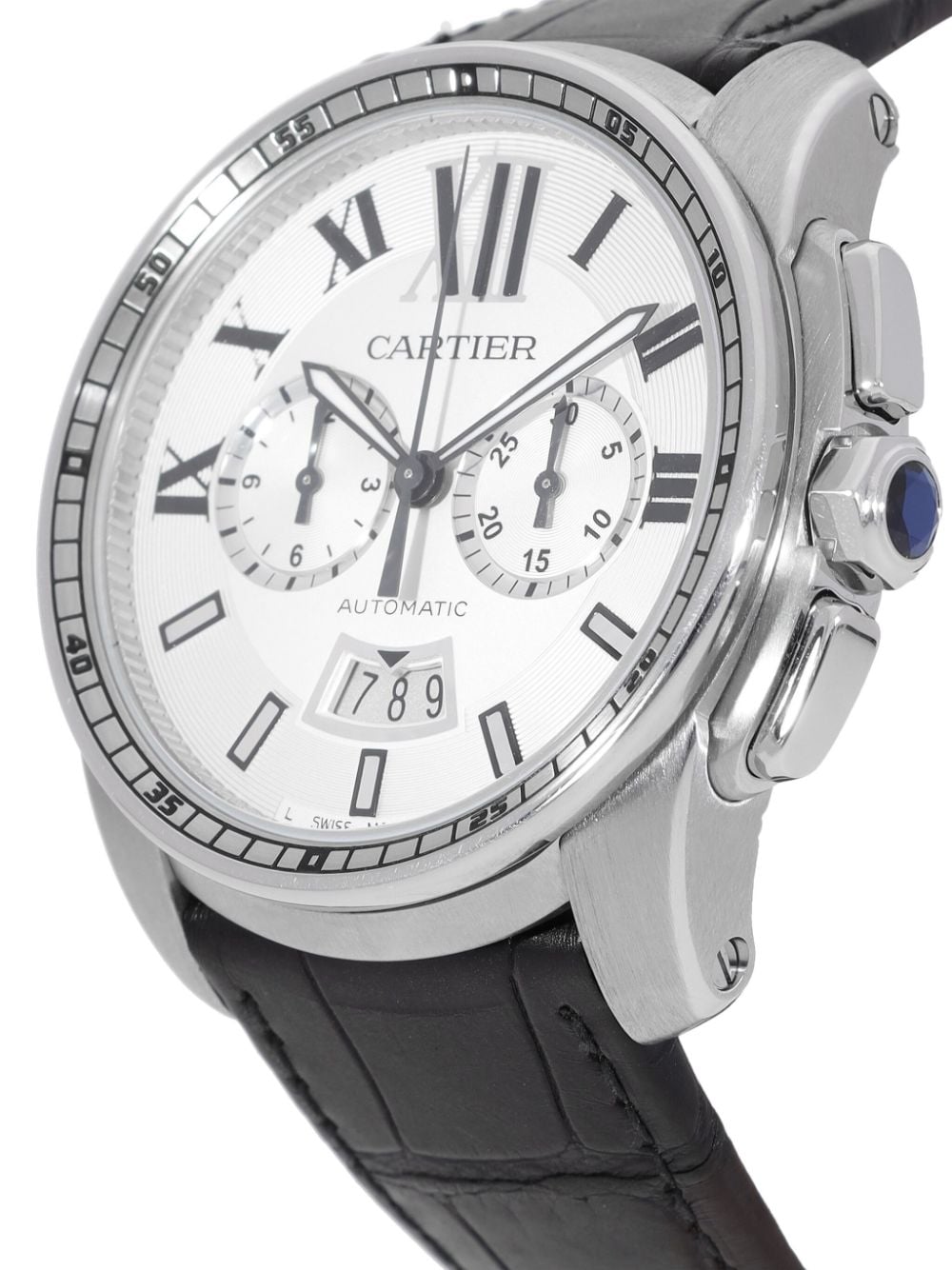Cartier 2013 pre-owned Calibre Chronograph 42mm - Wit