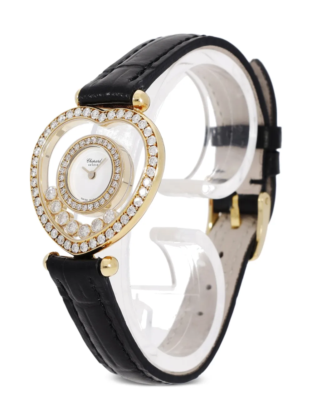  Chopard Pre-owned Reloj Happy Diamonds De 26 Mm 1998 Pre-owned - Blanco 
