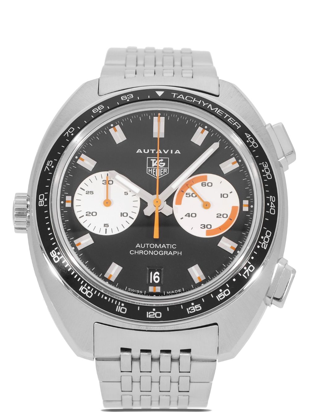 TAG Heuer 2016 pre-owned Autavia Chronograph 42mm - Zwart