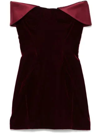 【関税込み】Mugler シルバー Impossible Neckline ミニドレス dresses | MUGLER Official Website – Mugler